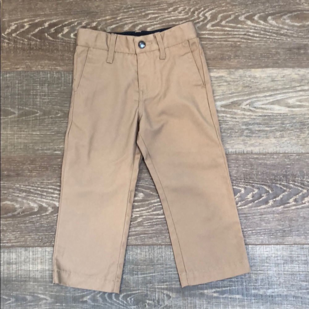 Boys Volcom khaki pants